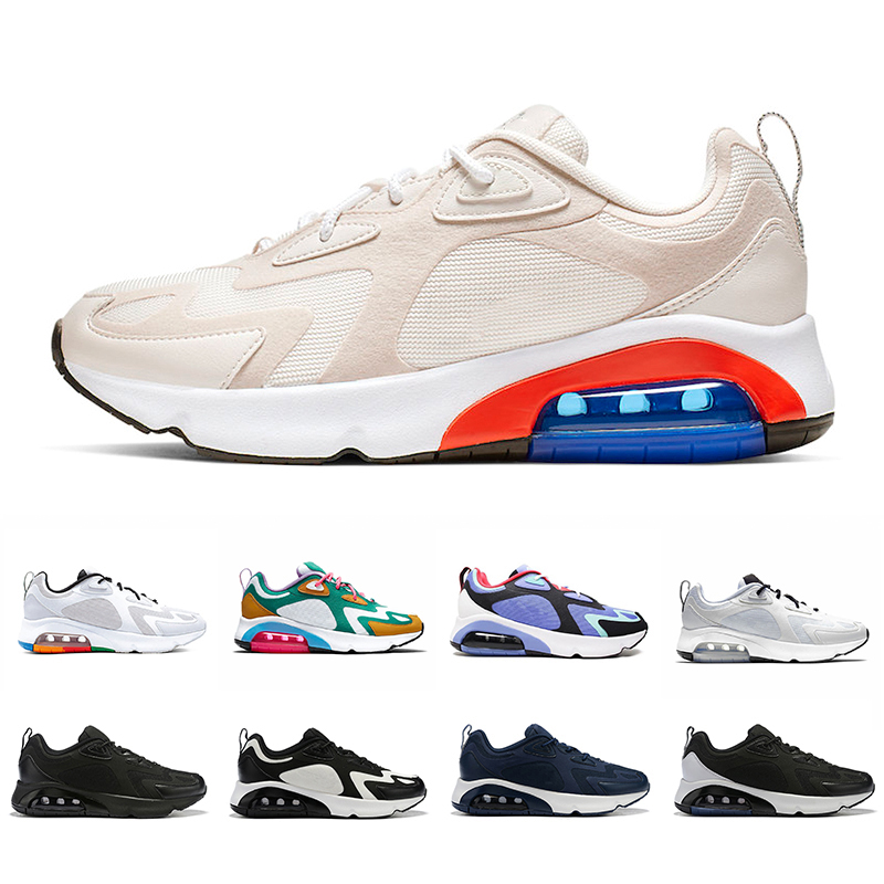 

2022 200 mens running shoes sneakers Bubble Pack White Warriors Desert Sand Red Purple Vast Grey University RTriple men women trainers sports shoe Top Quality, Pay for box