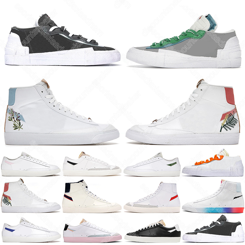 

Team Green Fashion Blazer Mid 77 Vintage Low Men Women Casual Shoes Iron Grey Classic Green Black Blue Catechu Habanero Red Thermal White Mens Trainers, #3