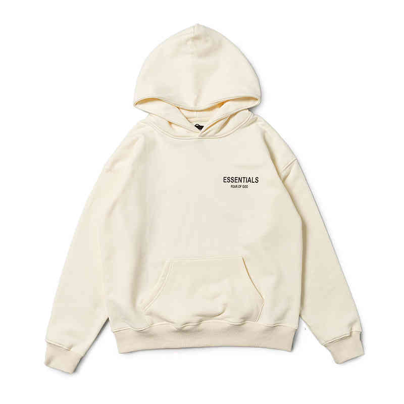 

Men' Hoodies & Sweatshirts Street fog hip hop essentials loose letter print Plush 65RZ, Apricot
