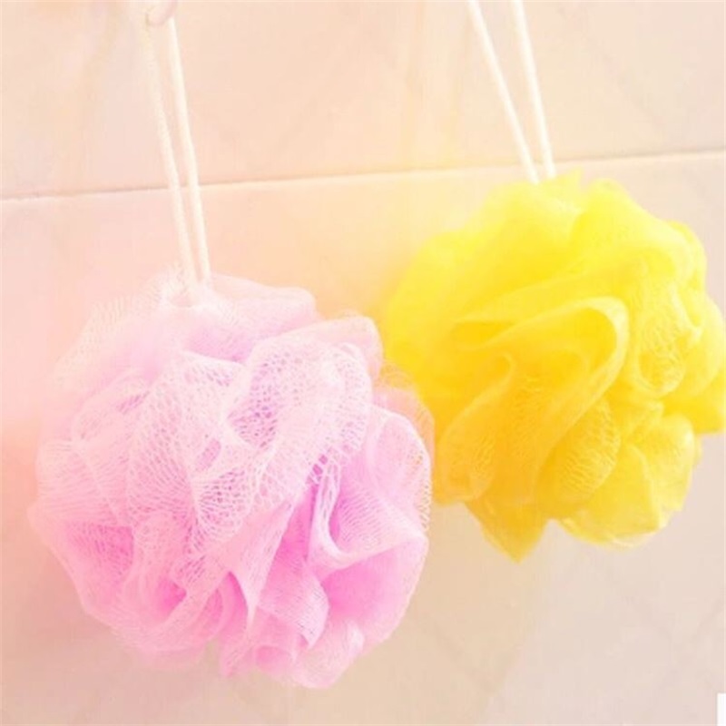 

Brushes Sponges Scrubbers Loofah Bath Sponge Milk Accessories Nylon Shower Ball 10G Soft Body Cleaning Mesh Brush 21 R2