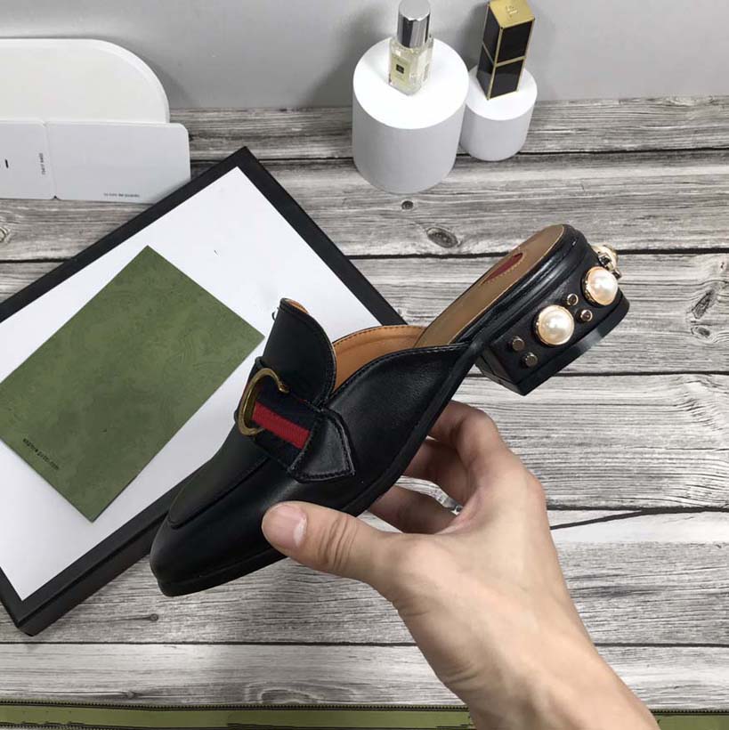 

Fashion Women Designer Shoes Sneakers Dress Shoe Brands Loafers Deck Sneaker Thick Broad Rubber Sole Outsole Pearl With Box, #11