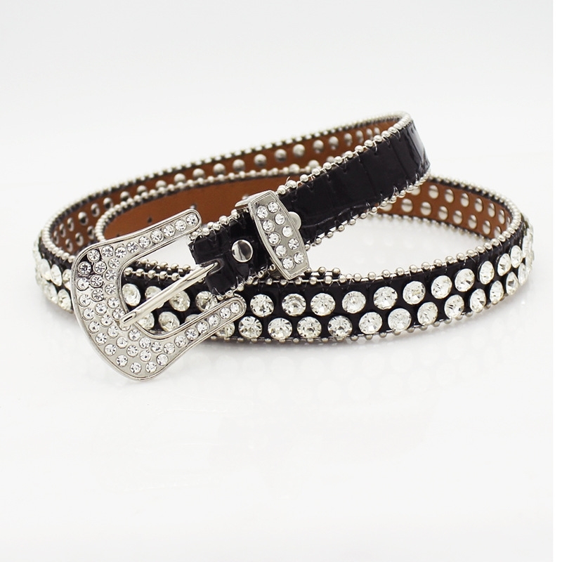 

Designer belts 2023 Decorative fashion diamond thin belt women's jeans