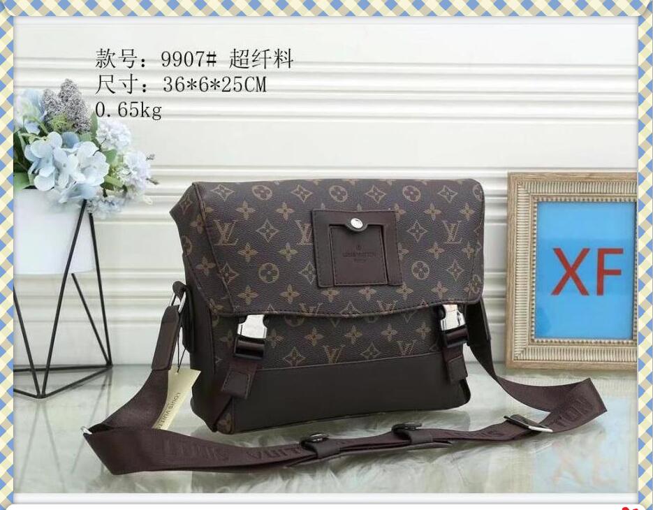

2-1 LV LOUIS 1 VITTON Men briefcase bag Men's Shoulder Bag Men Messenger Bags Purse Wallet Business Work bag Women Hand