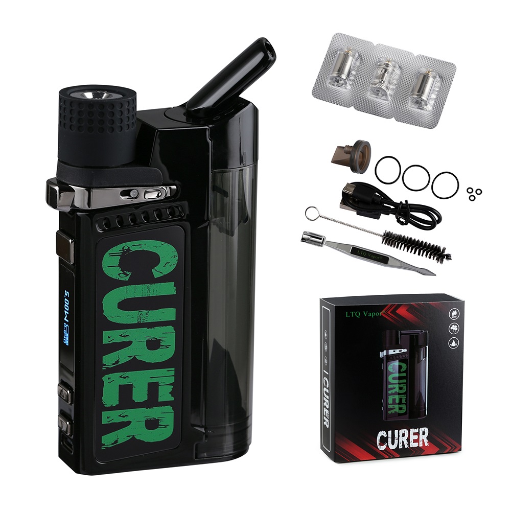 

Original LTQ Curer Dry Herb Vaporizer Kit Temperature Control Concentrate Wax Oil Atomizer Core Replacement Head Coil 0.4/1.4Ohm 0.65ohm