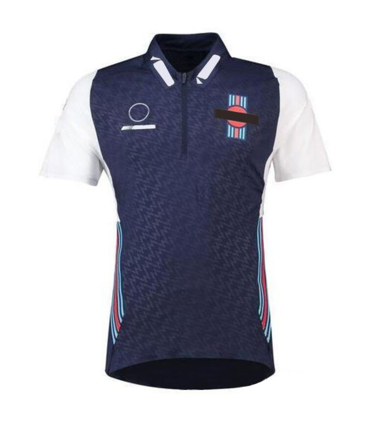 

F1 racing fans short-sleeved T-shirt half-sleeved POLO quick-drying suit team racing suit custom F1 off-road polo shirt