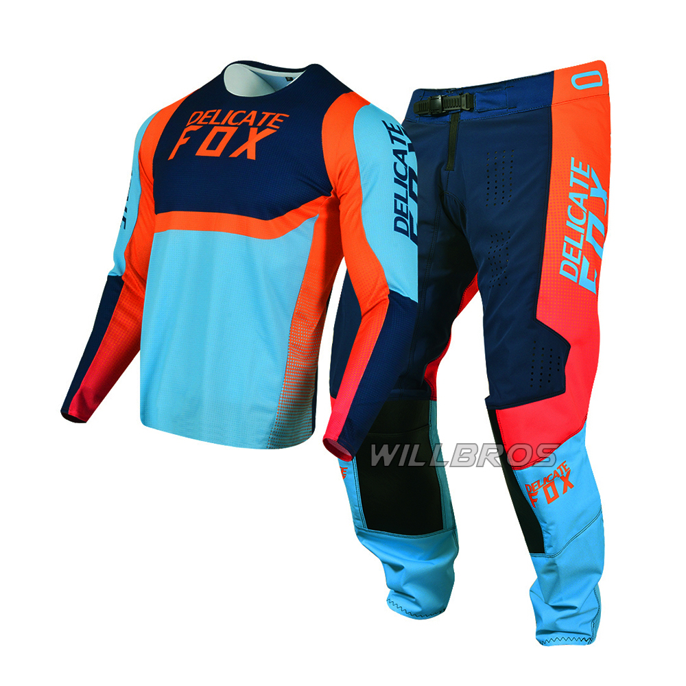 

Delicate Fox 360 Voke MX Jersey Pant Combo Dirt Bike Off Road Motocross DH ATV UTV MTB Downhill Gear Set