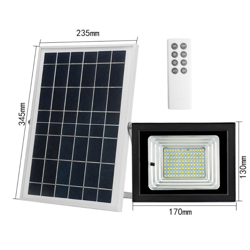 

42/64/112 LED Light Solar Powered Floodlight Beads Outdoor Lighting For Yard Garden Driveway Pool Area Fingerprint Access Control