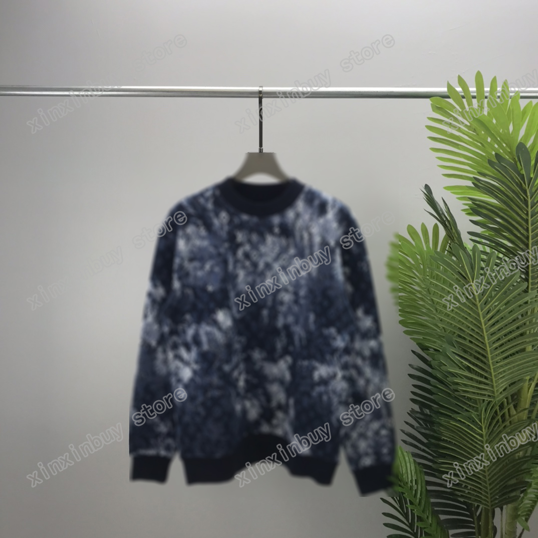 

21ss Mens Designers Hoodies Sweatshirts luxury Men Womens camouflage blue print Milano Man Paris Fashion Top Quality Tees Street long Sleeve luxurys