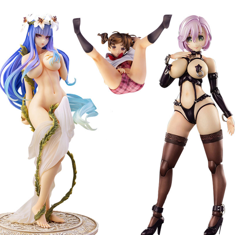 

Anime Sexy Gril Figures Dragon Toy Chupa Shower Reiko Matsuzaka PVC Action Figure toy Native Adults Collection Model Doll Gifts X0503, Brown no box