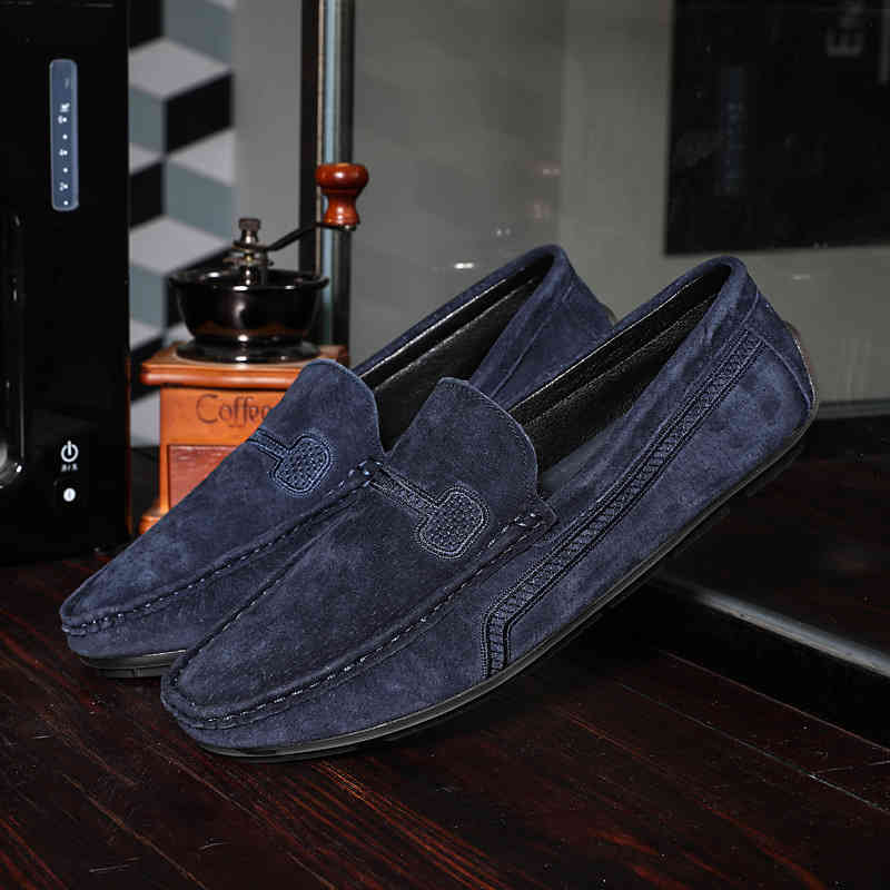 

8 Style Genuine Leather Loafers Men Casual Shoes Designer Summer Autumn Mocasines Hombre Driving Loafer Lofer Loffers, Only extra shipping