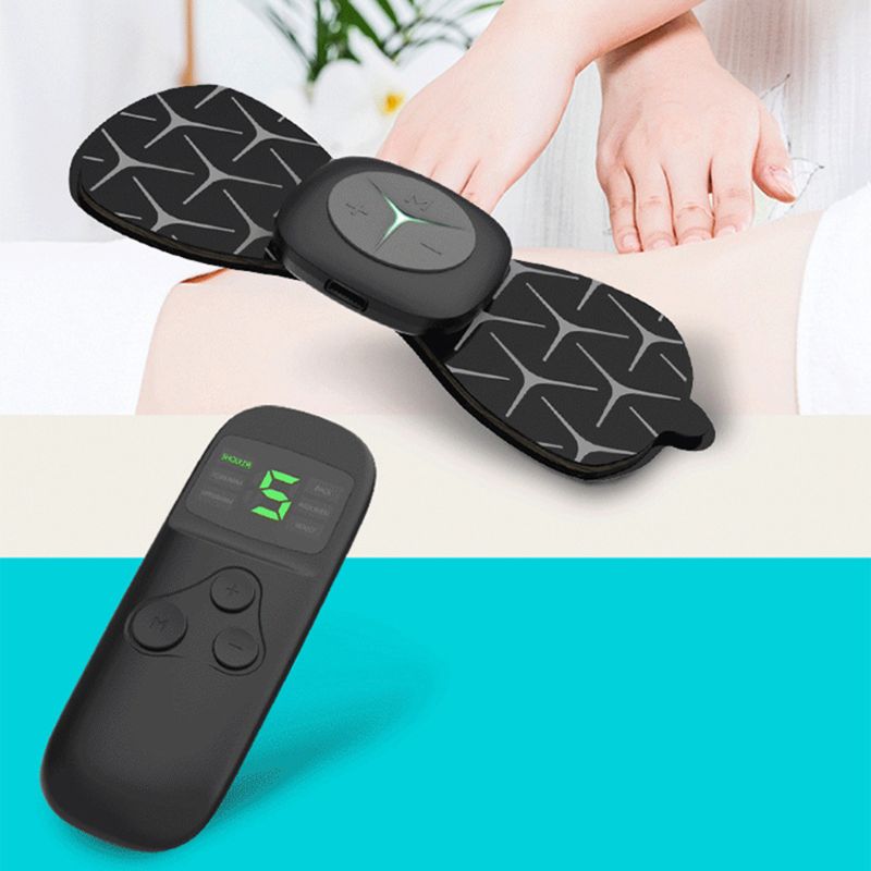 

Mini Electric USB Massage Pad 6 Modes 15 Strength EMS Tens Full Body Muscle Relaxing Massager