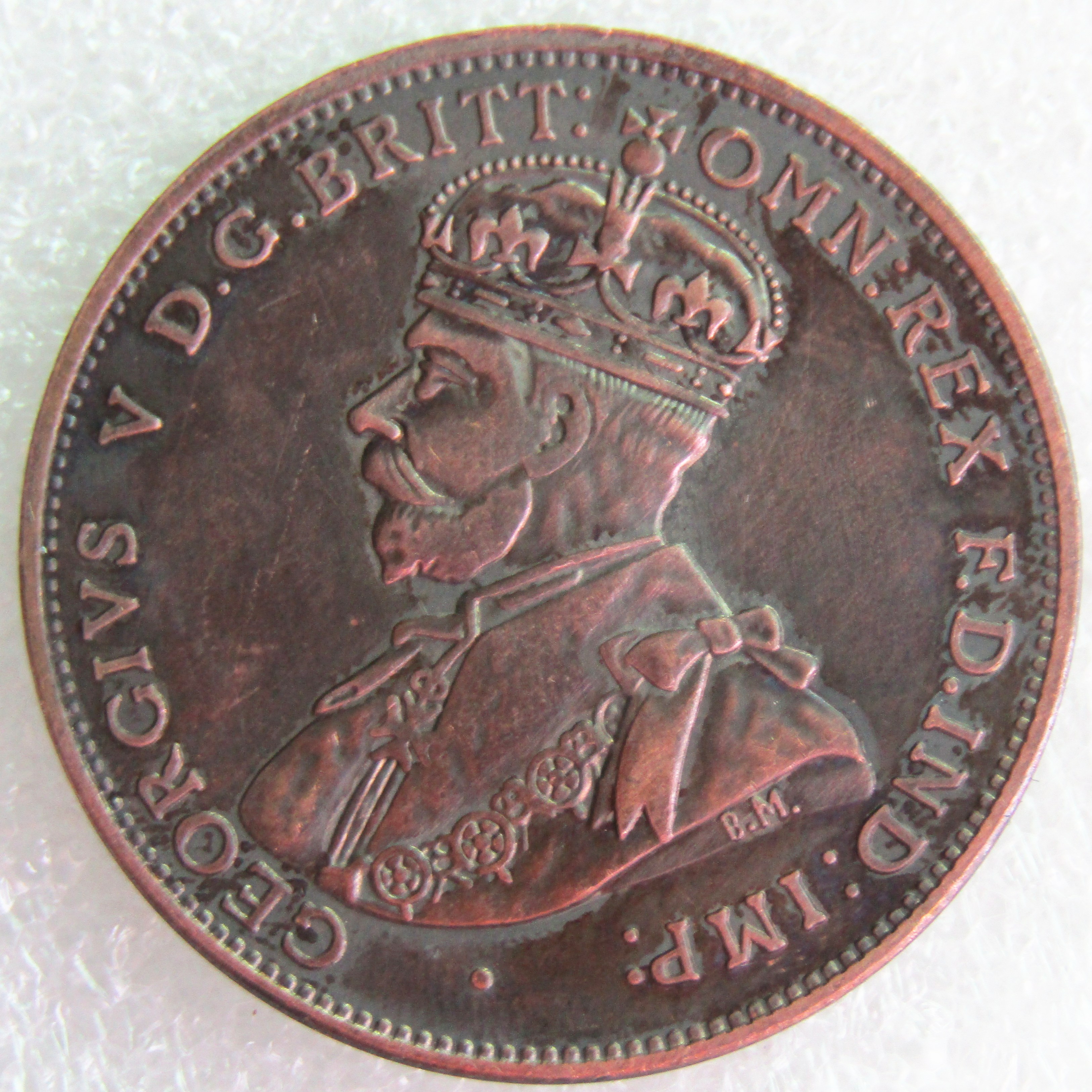 

1930 AUSTRALIAN Craft PENNY Copper Copy Coins home decoration accessories