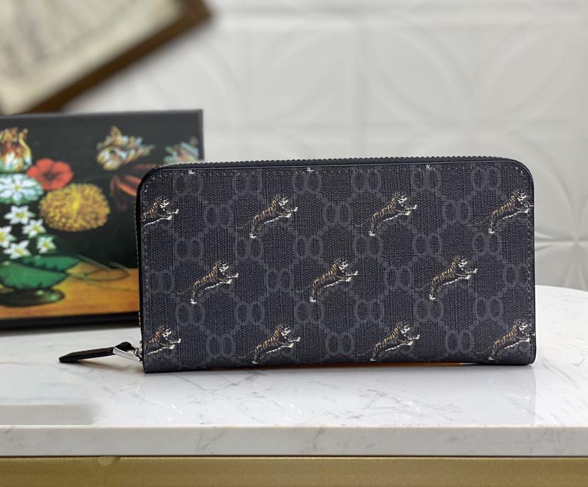 

2021 Fashion Designers Wallets Luxurys Mens Women Leather Bags High Quality Classic Bee Tiger Snake Letters Purses Original Box Digram Card Holder 451273E, Same as pics