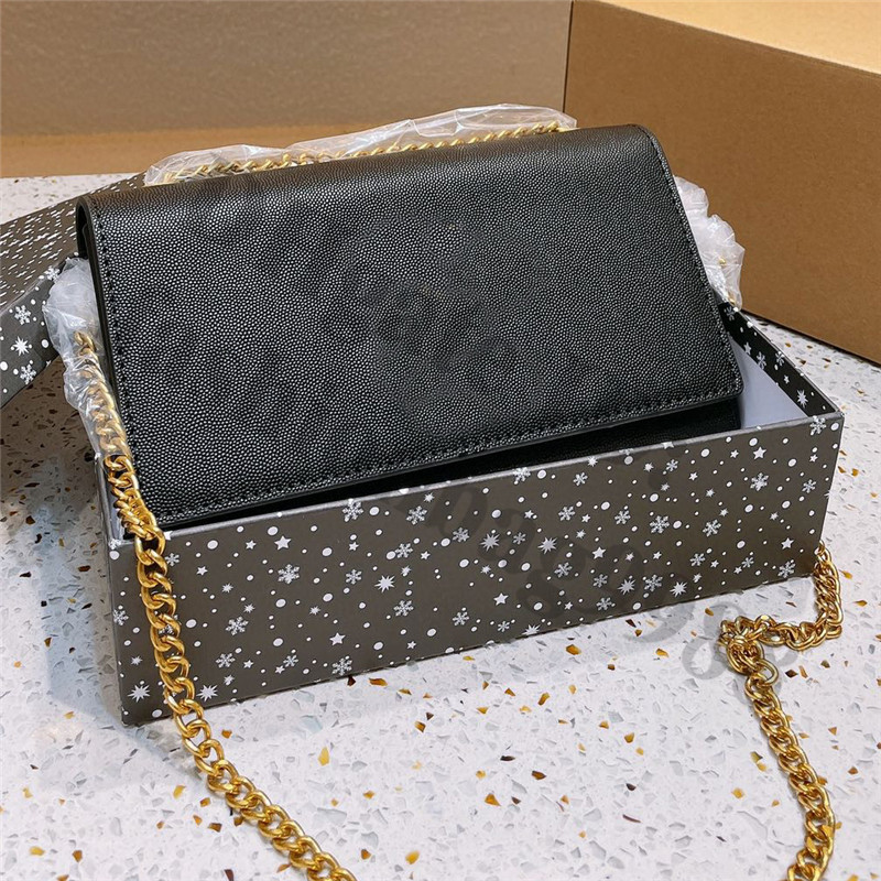 

Top Quality Chains Evening Party Shoulder Bags For Women 24*4*14cm Luxury Designers Real Genuine Leather Red Black Ladies Crossbody Purses Clutch Small Handbags, Make up the difference
