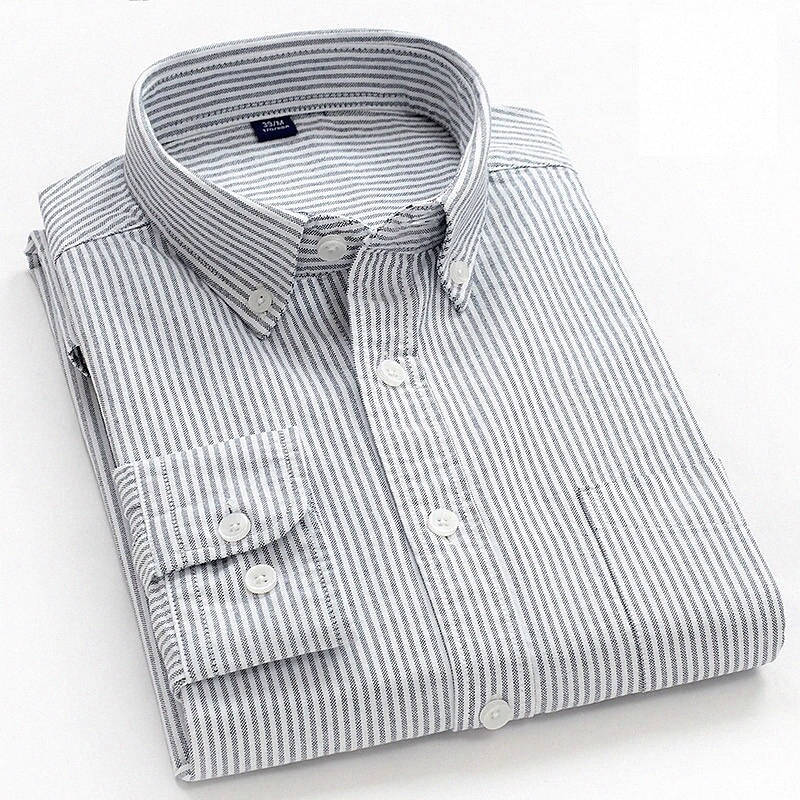 Men's Shirt non-printing Striped Square Neck Casual Daily Long Sleeve Slim Tops Basic Casual Classic Black / White Red / White Black / Gray e55