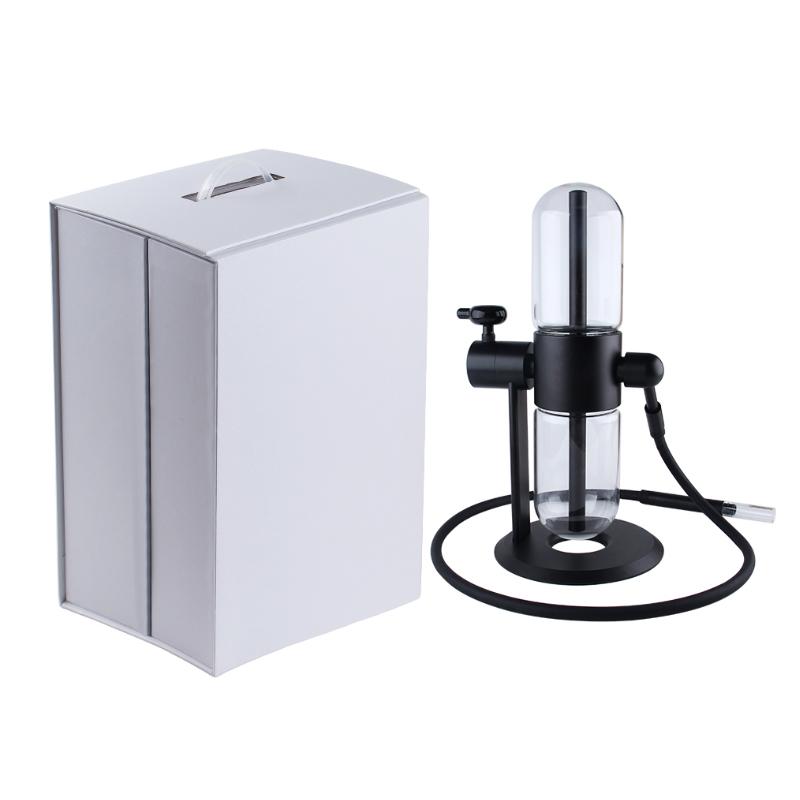 

Stunden Gravity Hookah E cigarette Kits Smoking Accessories Glass Bongs dabbing rig kit Water Pipes Recycler For Tobacco Dry Herb Oil Vape Pen bong