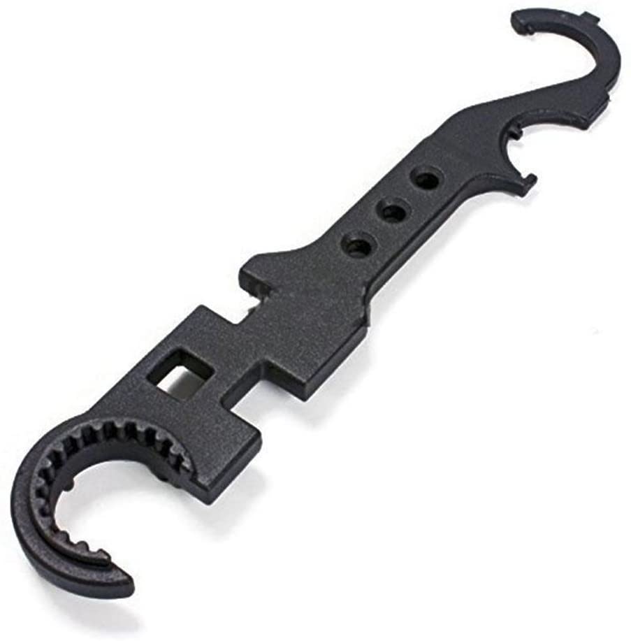 

Multi-Function Wrench for Disassembly and Installation of AR-15 / M16 Barrel / AR15 / M4 Spot Multi-Purpose Tool, Black