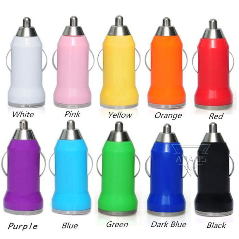 

Universal Mini 5V 1A Single Port Car chargers adapter for Iphone Samsung Android phone GPS Mp3