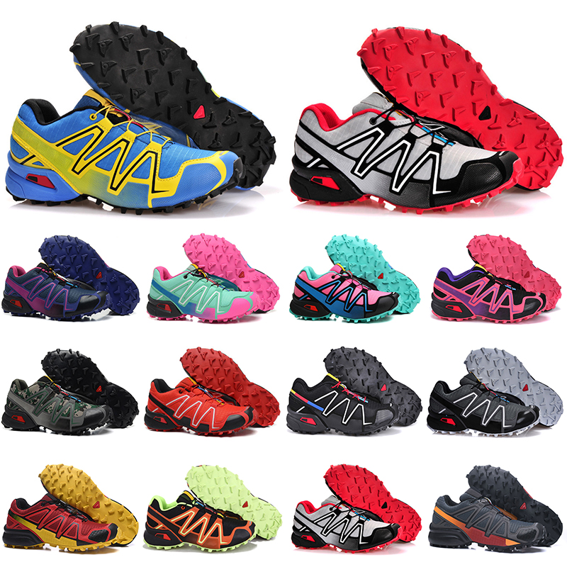 

wholesale speedcross running shoes men women speeds speed CS trainers Triple Black cross outdoor mens womens sports sneakers runner walking jogging, #37