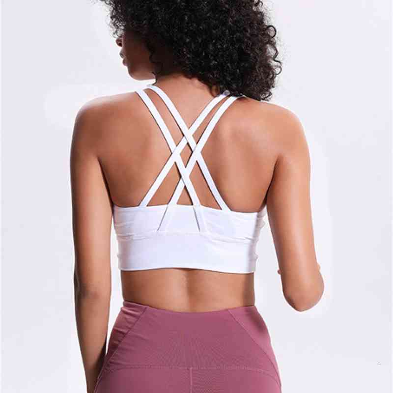 

Fashion Energy Bra Long Line Online Only Sports Bra for Women Gym Running Fitness Strappy Sport Top Seamless Yoga Wear