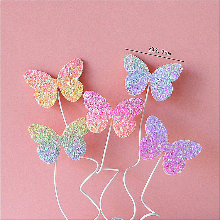 Butterfly Cake Topper Cake Tools Birthday Cakes Decoration 1221955-image-754128073