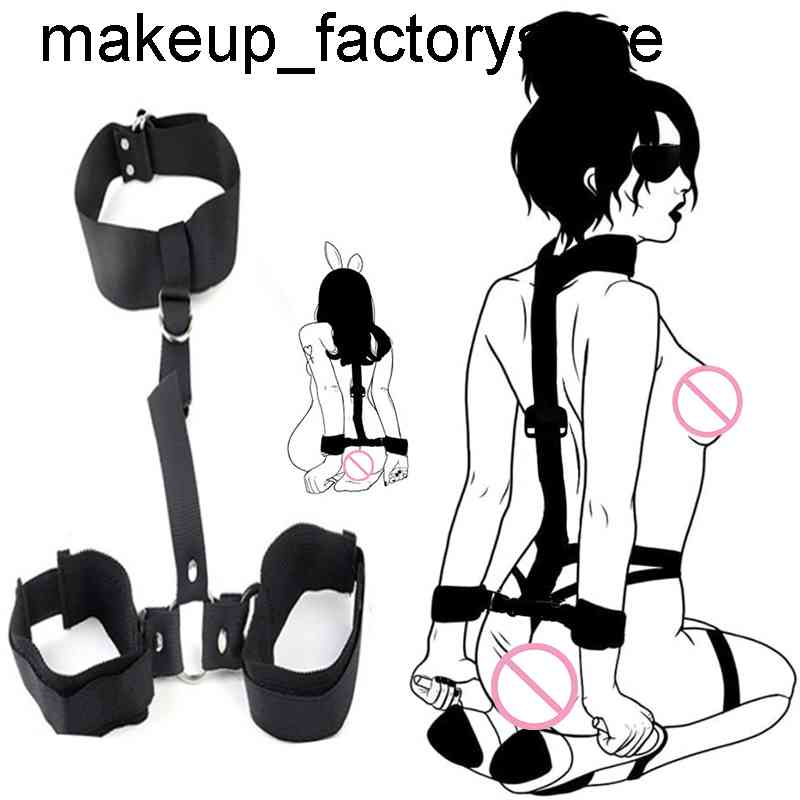 Massage Adult Games BDSM Bondage Set Slave Erotic Sex Toys For Woman Couples Restraints Neck Handcuffs Ankle Cuffs Fetish Sex Products-image-735211691