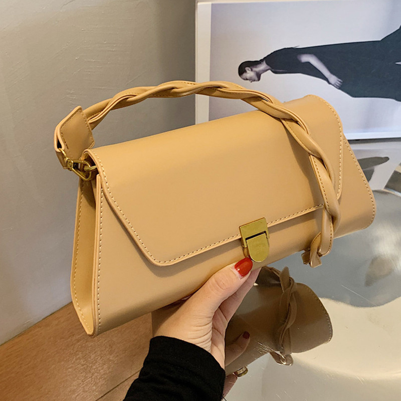 

Women simple shoulder Underarm bag female fashion trendy handbag Lady high-quality chain messenger crossbody bags