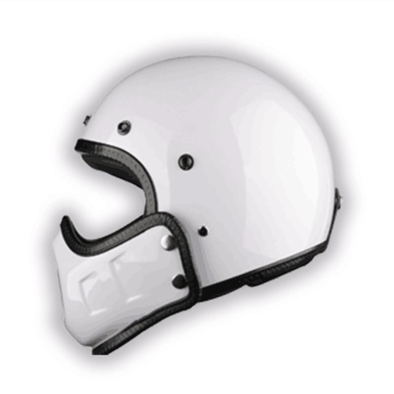 

Motorcycle Helmets Helmet Women Moto Personality Full Face Motor 3 Colors Black White, Mate black