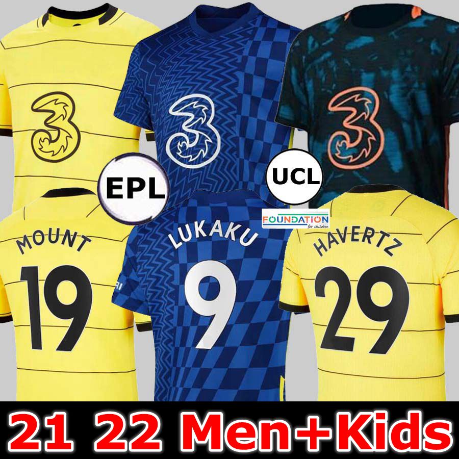 

finals CFC soccer jerseys LUKAKU PULISIC ZIYECH HAVERTZ KANTE WERNER ABRAHAM CHILWELL MOUNT JORGINHO 2021 2022 Mendy football shirt 21 22 home AWAY fourth men kids, 21 22 home jersey