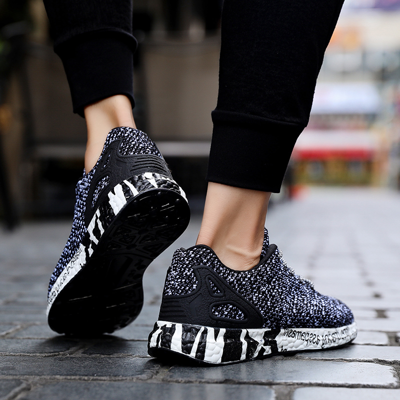 

Summer Fashion Womens Mens Athletic Shoes Student Outdoor Sports Sneakers Black Green Grey Size 39-44 Code 58-0805