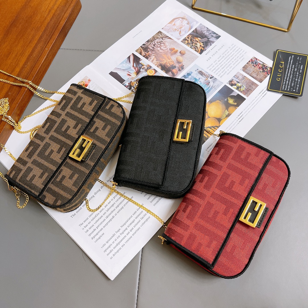 

Fendi shoulder bag Top quality Luxurys Designer hobo women 3pcs lady Genuine leather handbag MON0GRAM free Crossbody bags purse Purses handbags