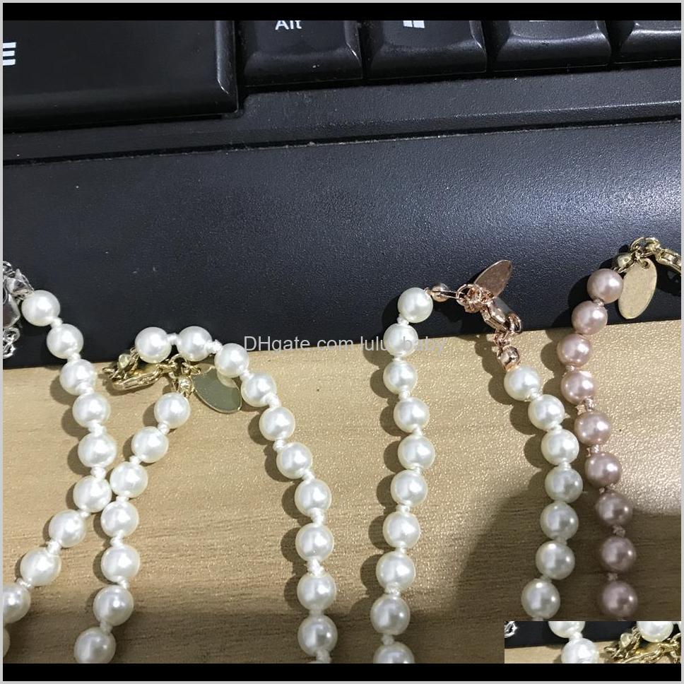 

Pendant Short Rhinestone Orbit Necklace Clavicle Chain Baroque Pearl Choker Necklaces For Women Jewelry Gift Veykm Bndlg, Silver