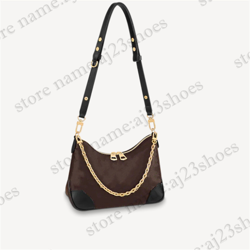 

Boulogne luxury handbags chain bag clutch Black M45831 Natural Beige M45832 long/short shoulder carry Crossbody Designer Bags, 01