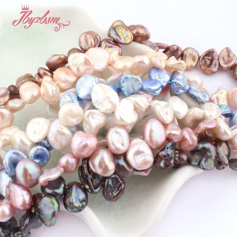 

Other 6x8-8x10mm Natural Freshwater Pearl Edsion Beads Loose Stone For Jewelry Making DIY Necklace Bracelets Earring Strand 15"