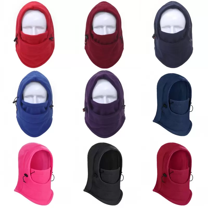

Promotional Multicolor Men & Women Winter Velvet Windproof Hood Head Hood Hat Outdoor Sports Hat 79 R2, Blue;gray