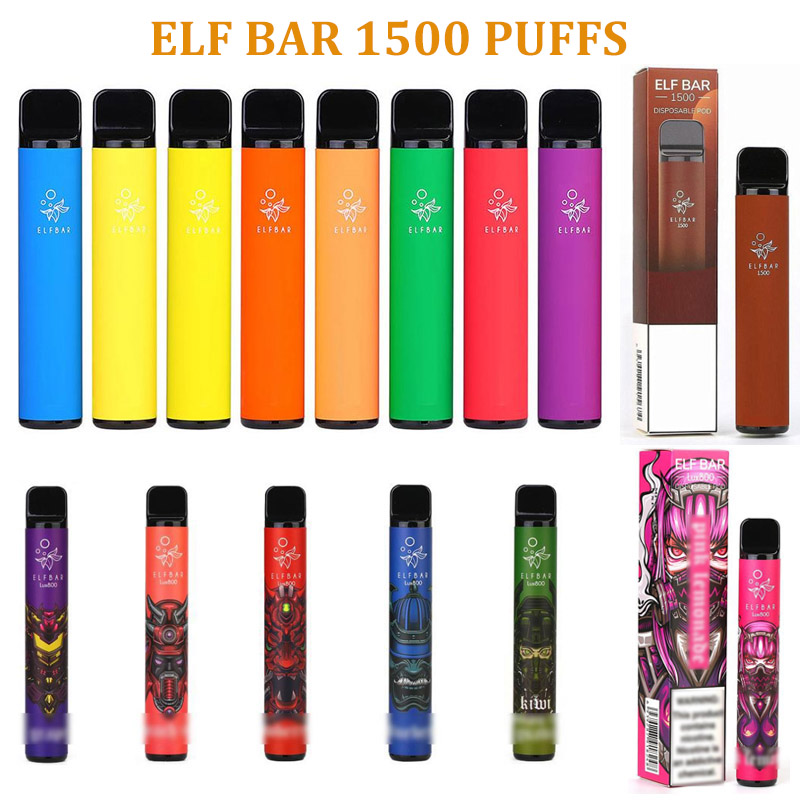 

Elf Bar Disposable Vape E Cigarette Pod Device 1500 Puffs 850mAh Battery 4.8ml Prefilled Cartridge Gunnpod Puff PLUS ULTRA infinity