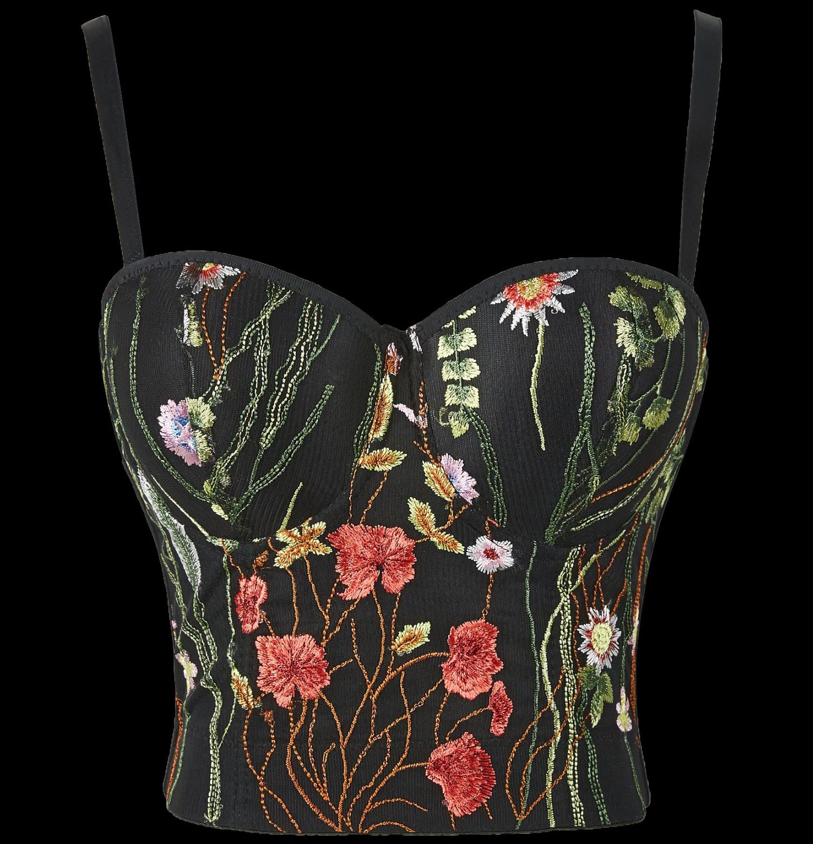 

Camisoles Tanks designer Embroidery Pearl Beads Bra Corset Sexy Bar Club Party DJ Female Dancer Black White Beading Bustier Crop Top Stage Wear NightClub belly Rivet
