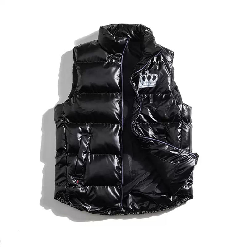 

2021SS Men Vests Down Vest winter jacket letter printing Parkas Coat Hooded Outerwear For Women Windbreaker warm Thick clothing M-3XL