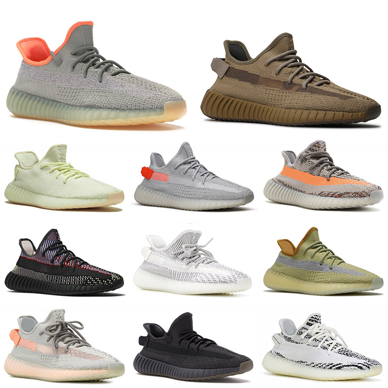 

Top Fashion Kanye Running Shoes Men Women Earth Tail Light Cream Cloud White Clay Desert Sage Yecheil Tennis Outdoor Trainers Sneakers 36-48
