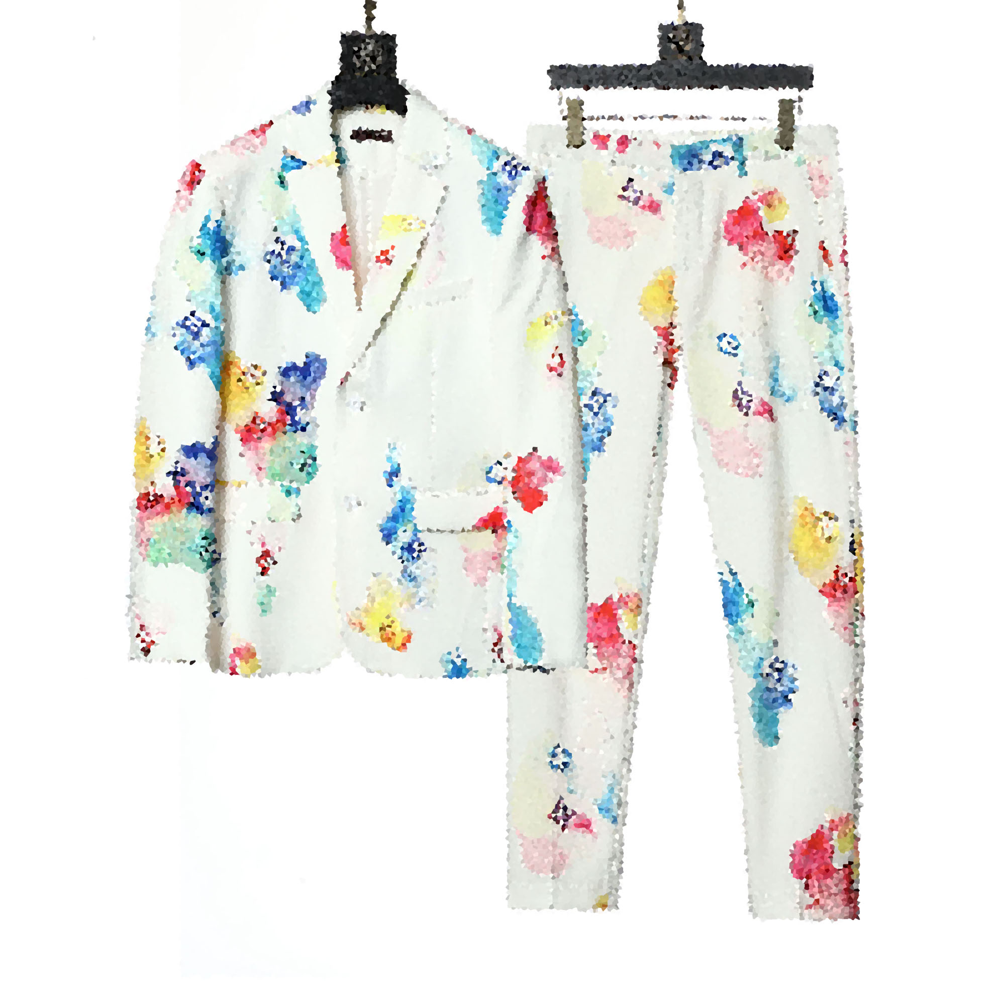 

2021 Mens Suits Fashion Designer Blazers Man Classic Casual floral print Luxury Jacket Brand Long Sleeve Men SlimSuit Blazer Coats Suit, 24