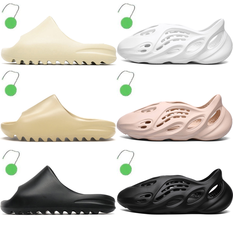 

men women slipper shoes Bone Resin sandals triple black Earth Brown slides Slippers mens trainers beach Wide Flat Slippery Flip Flop, 10