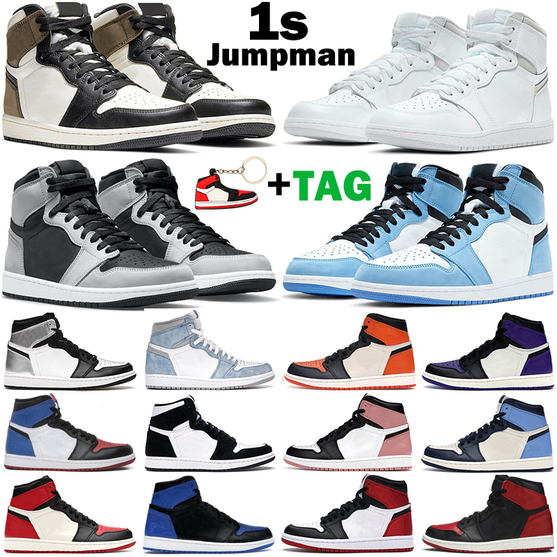 

basketball shoes 1s men women jumpman 1 mid Electro Orange Hyper Royal Shadow 2.0 University Blue Signal Turf Chicago mens trainers sneakers