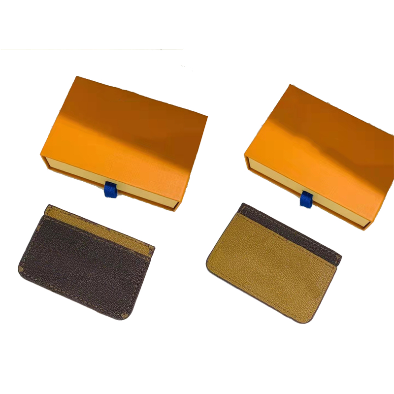 

Latest Carder Holder Wallet for Women Men Designer Keychain Brand Coin Purse pochette Ladies Bag, Brown