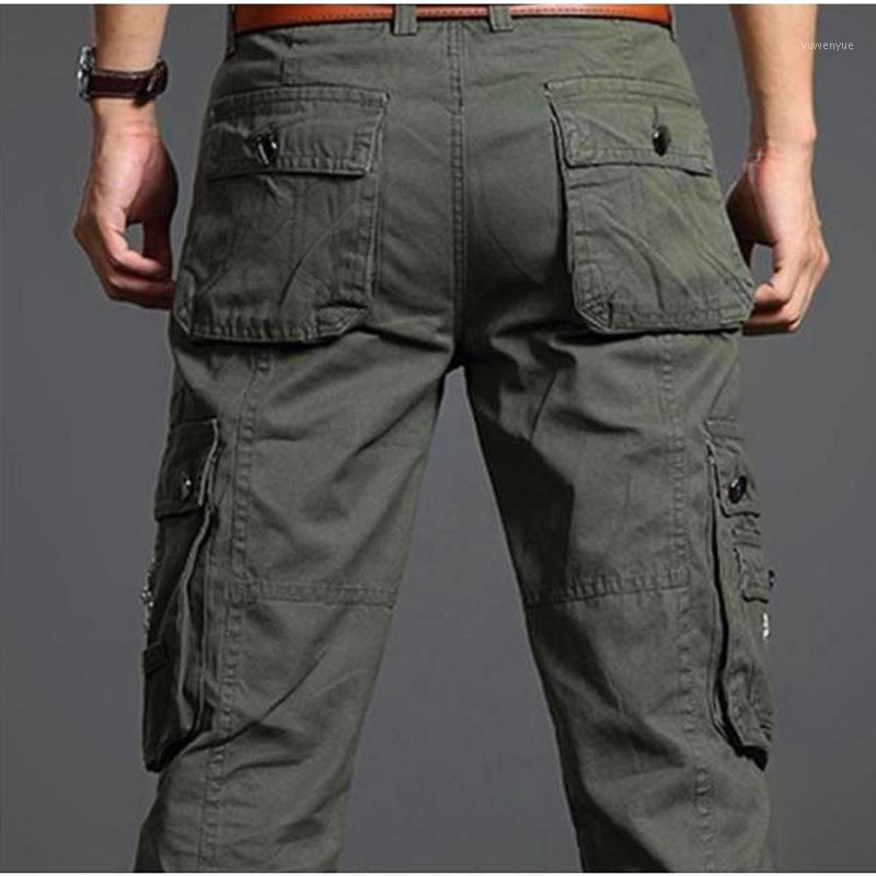 

Men's Pants Multi-pocket Anti-skid Drop Wear-resistant Breathable Overalls Straight Loose Spring And Autumn Casual Men', Black