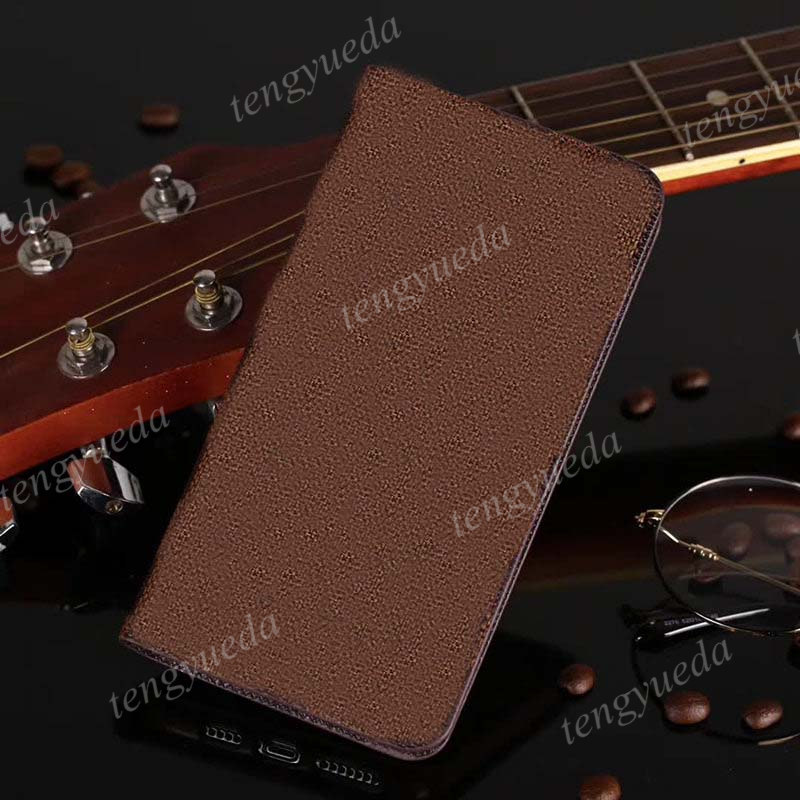 Fashion Wallet Phone Cases for iPhone 14 14pro 13 13pro 12 11 pro max Xs XR Xsmax 7 8 plus Leather Card Holder Pocket Luxury Cellphone Cover-image-723300921