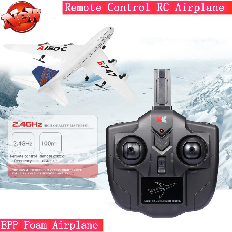 

2.4G Remote Control RC Airplane Plane RC Aircraft 2CH EPP Airplane Miniature Model Plane 100M RC Distance Airplane Fixed Wing to, Plane 1 battery