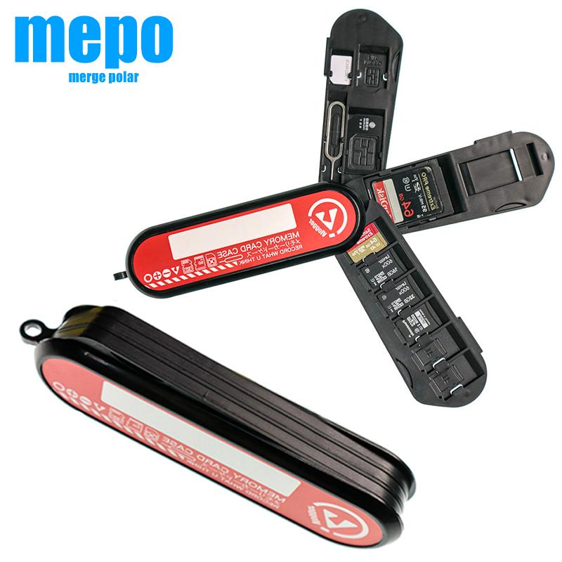 

10/7 Slots SD Card Holder Waterproof Memory Case Protector Cover Storage Box For DSLR Camera SD/ Phone SIM / TF Reader Lighting & Studio Acc