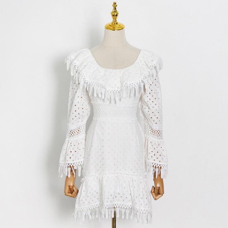 

Casual Dresses Big-name Summer Cotton 3D Embroidery Lace Ladies Elastic Waist Dress 2021 Fashion High-quality Tutu Skirt Bra XL, Black