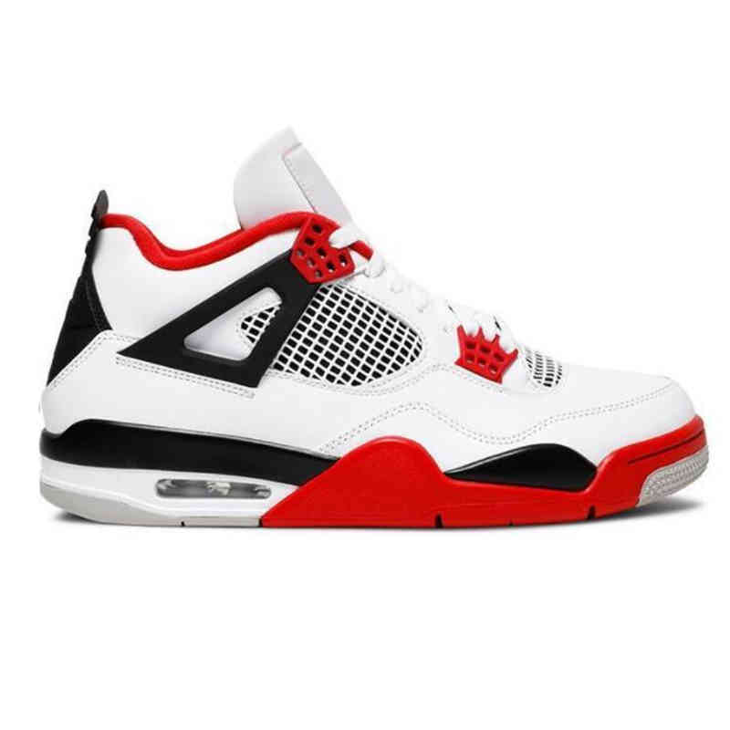 

Jumpman 4 Retro Men Basketball Shoes Black Cat Hyper Royal University Blue UNC Silver Toe Bred Starfish Fire Red Sports Women Sneakerssneakers{category}, With original box