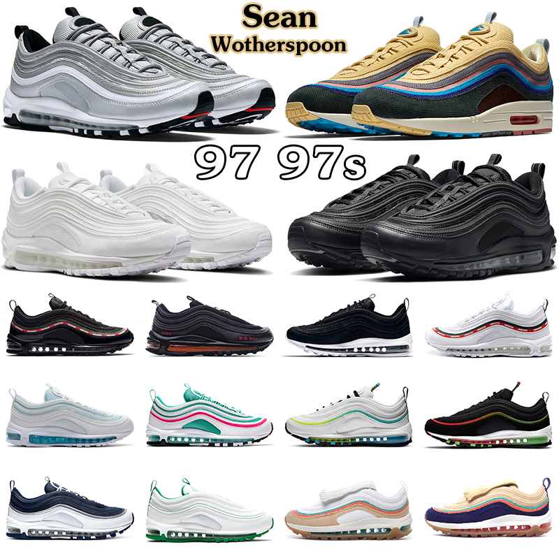 

Men Running Shoes Sean Wotherspoon Triple Black White Silver Bullet South Beach Pine Green Bright Citron Sunburst Mens Women Trainers Outdoor Sports Sneakers, #13 south beach 36-45